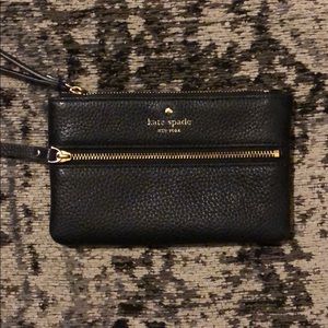 Kate Spade leather wristlet/wallet